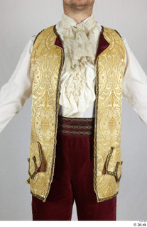 Photos Man in Historical Dress 40 18th century gold vest…